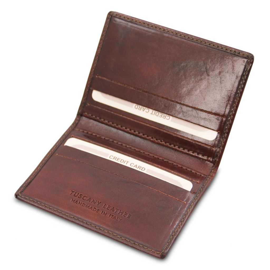 Tuscany Leather Exclusive Korthållare #Färg_Brun