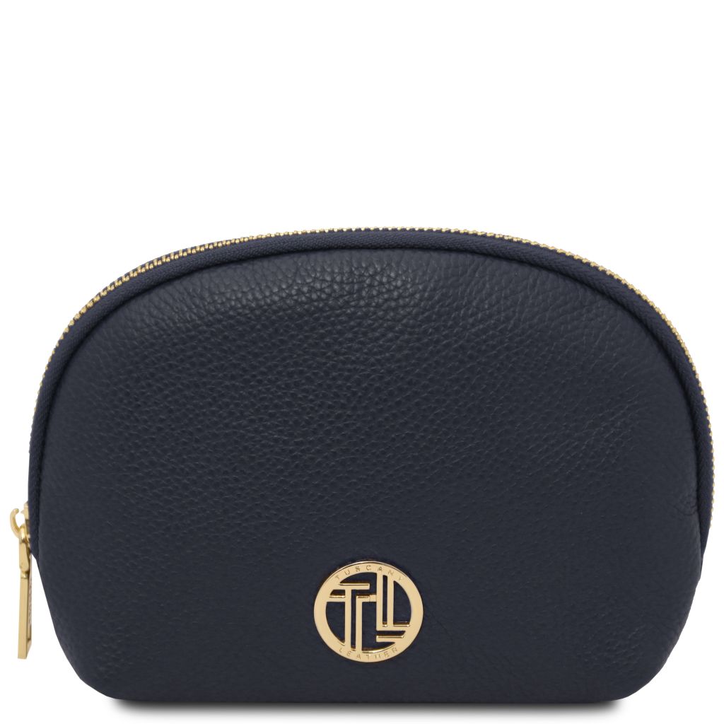 Tuscany Leather Vera Necessär #Färg_Mörkblå