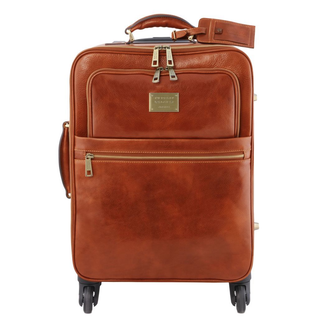 Tuscany Leather TL Voyager Kabinväska #Färg_Honung