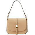 Tuscany Leather Nausica Handväska #Färg_Champagne