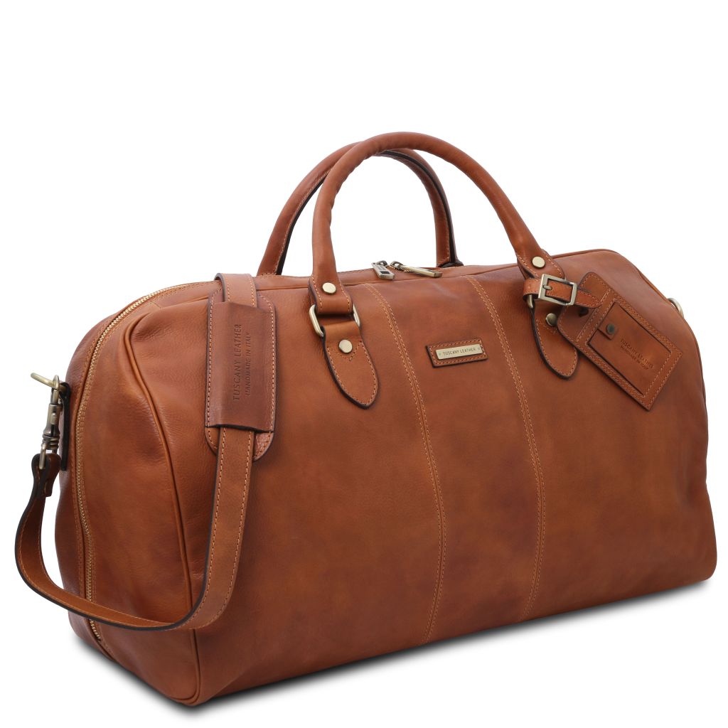 Tuscany Leather Lisbona L Weekendväska #Färg_Cognac