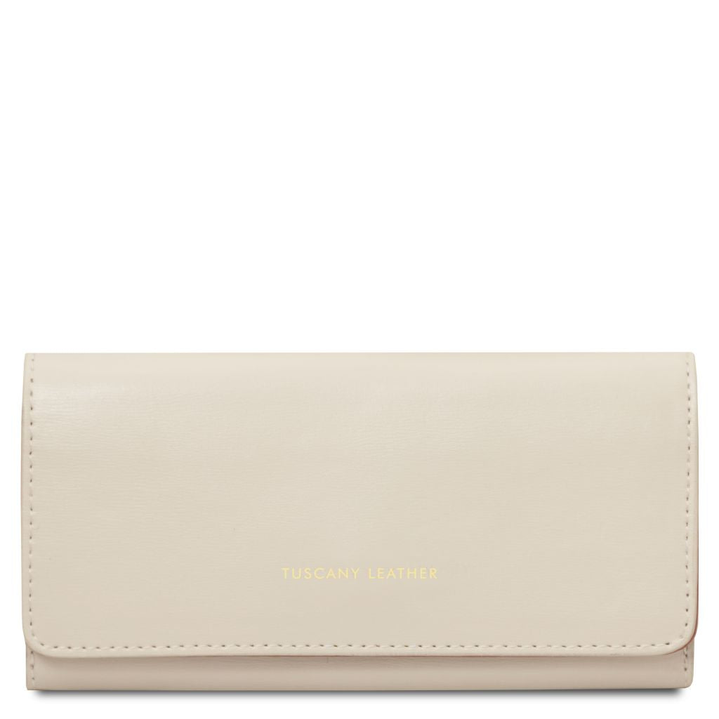 Tuscany Leather Diana Plånbok #Färg_Beige