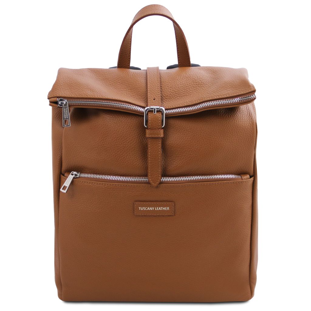 Tuscany Leather Denver Ryggsäck #Färg_Cognac