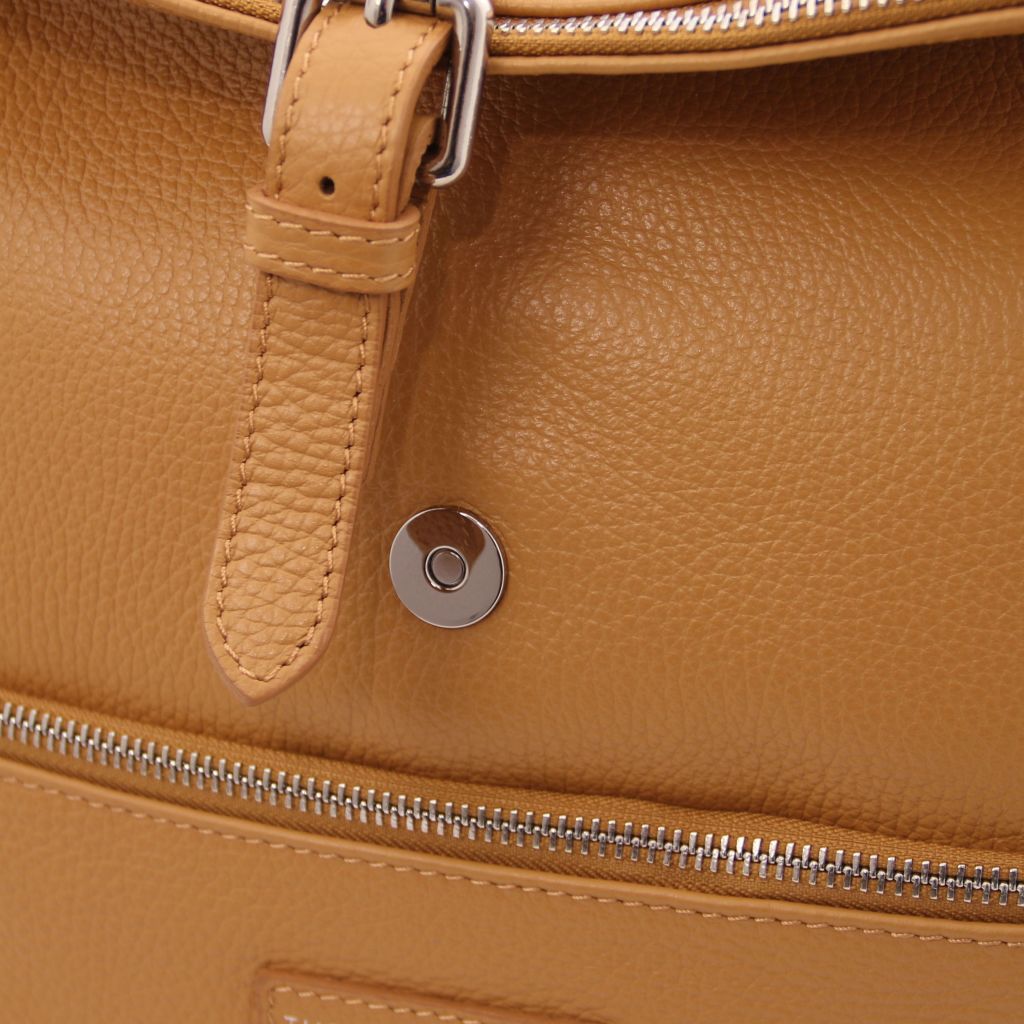 Tuscany Leather Denver Ryggsäck #Färg_Caramel Brun