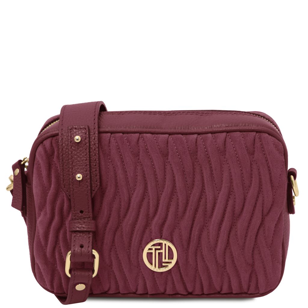 Tuscany Leather Chantilly Axelremsväska #Färg_Bordeaux