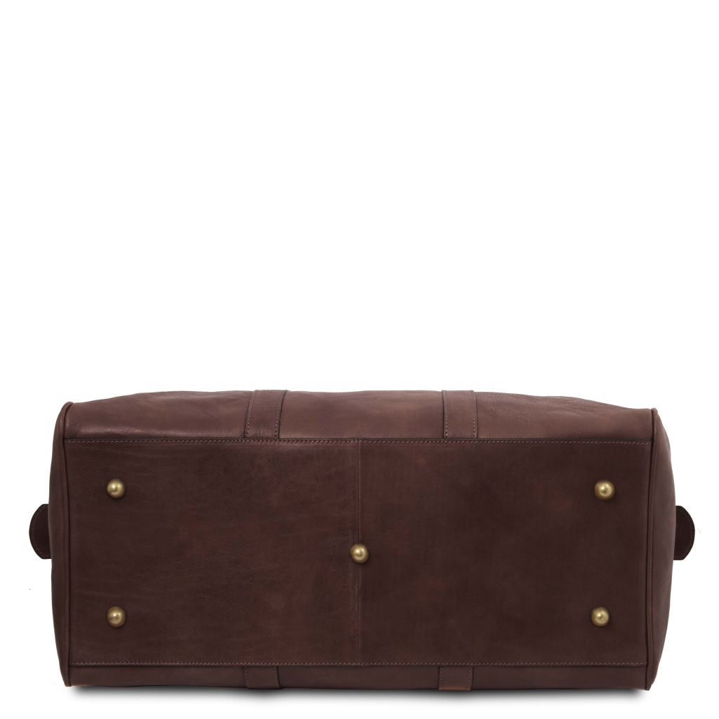 Tuscany Leather Oslo Weekendväska #Färg_Mörkbrun