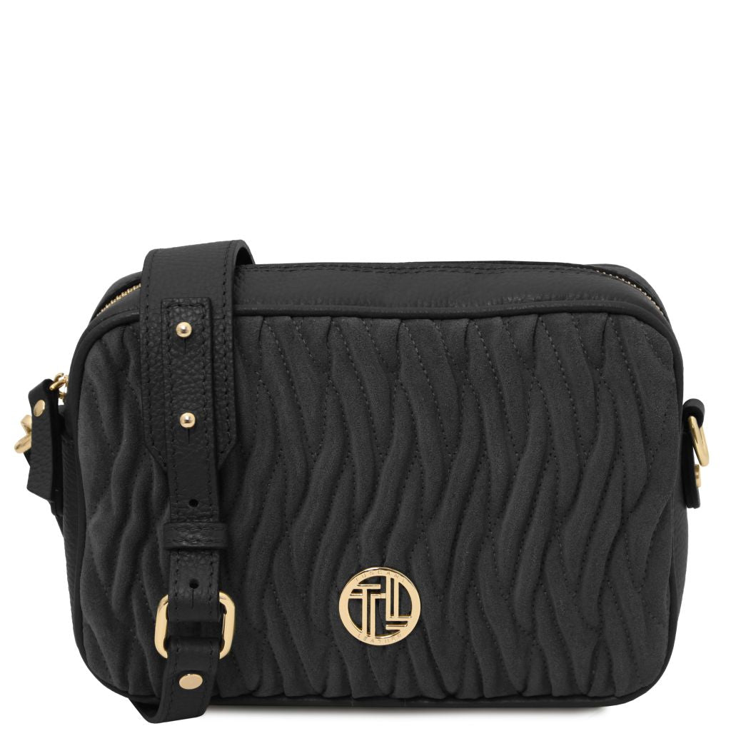Tuscany Leather Chantilly Axelremsväska #Färg_Svart