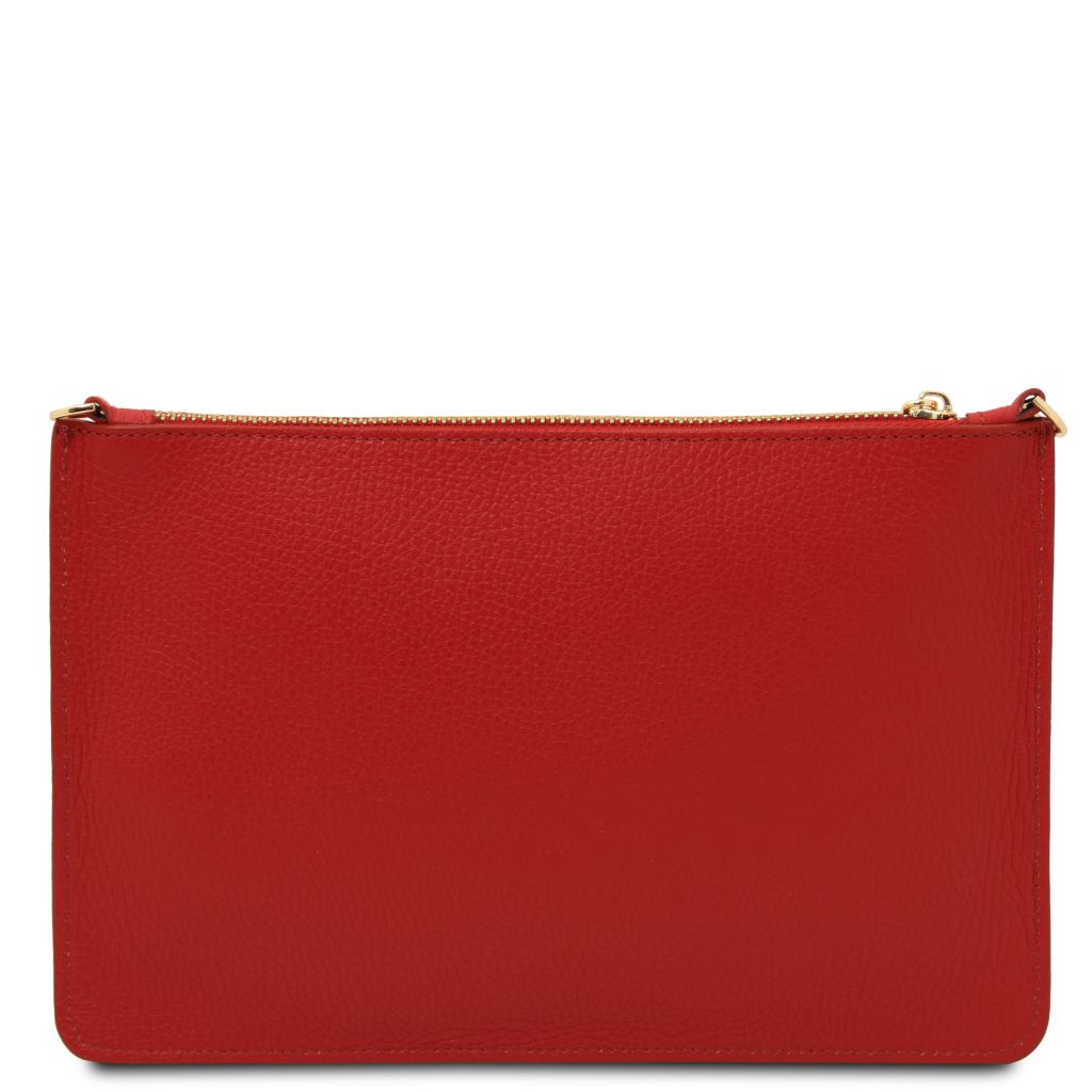 Tuscany Leather Diva Handväska #Färg_Läppstift Rött