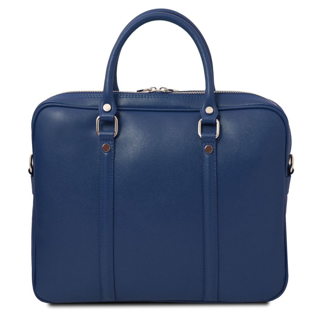 Tuscany Leather Prato Datorväska #Färg_Mörkblå