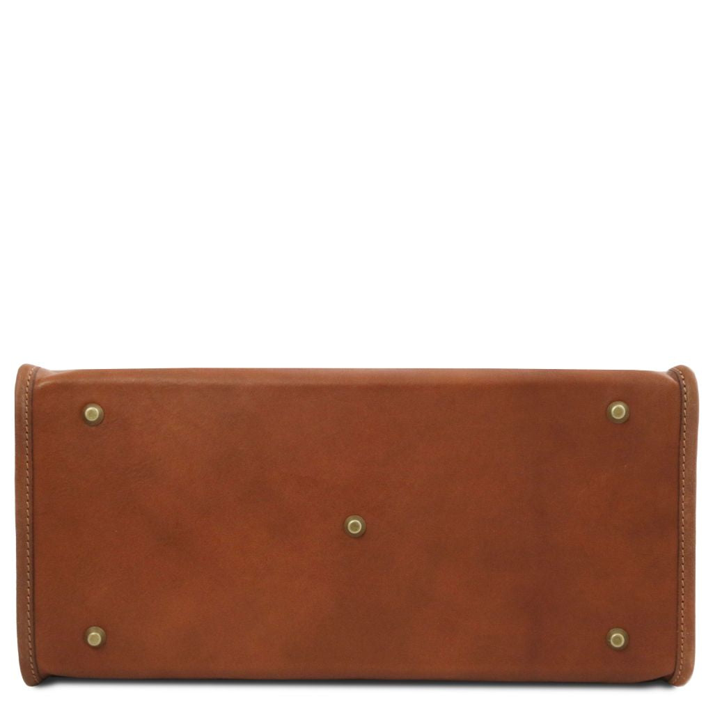Tuscany Leather Raffaello Doktorsväska #Färg_Cognac
