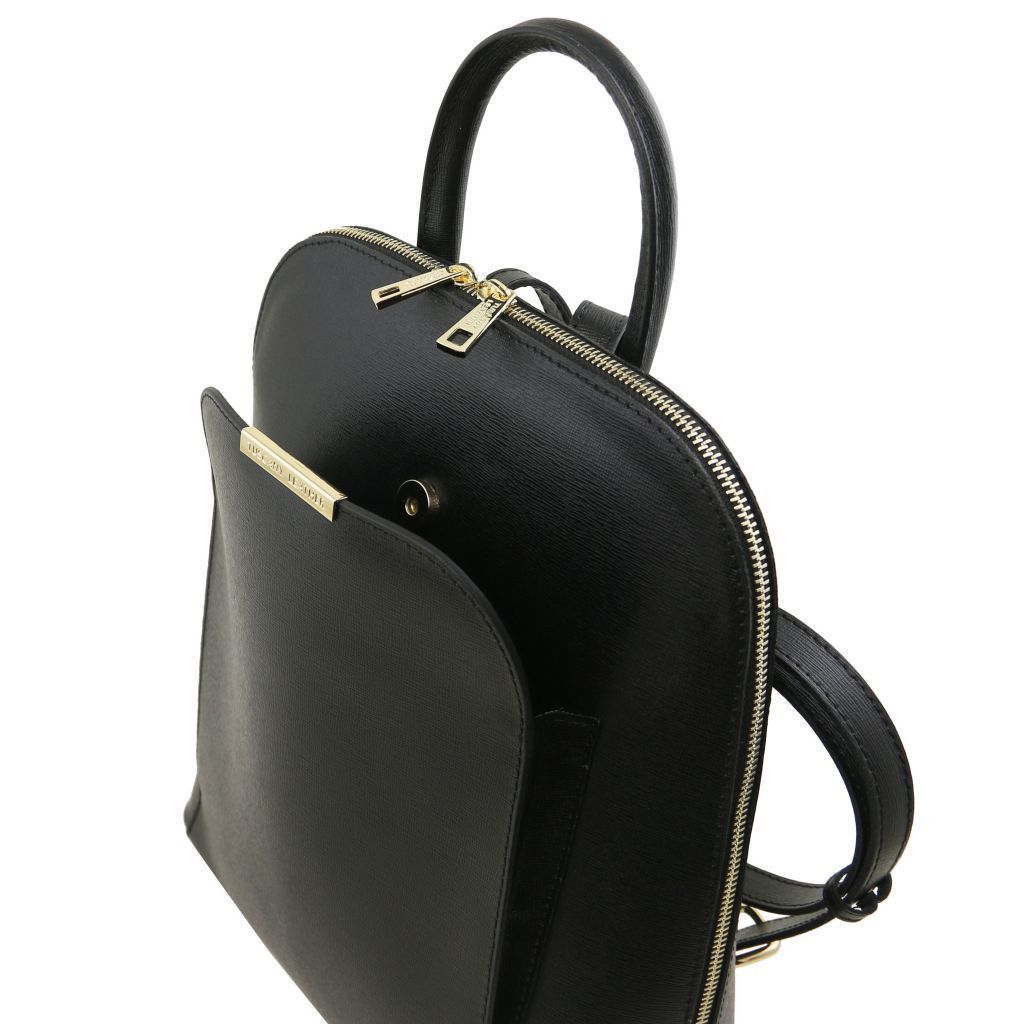 Tuscany Leather TL Bag Ryggsäck #Färg_Svart