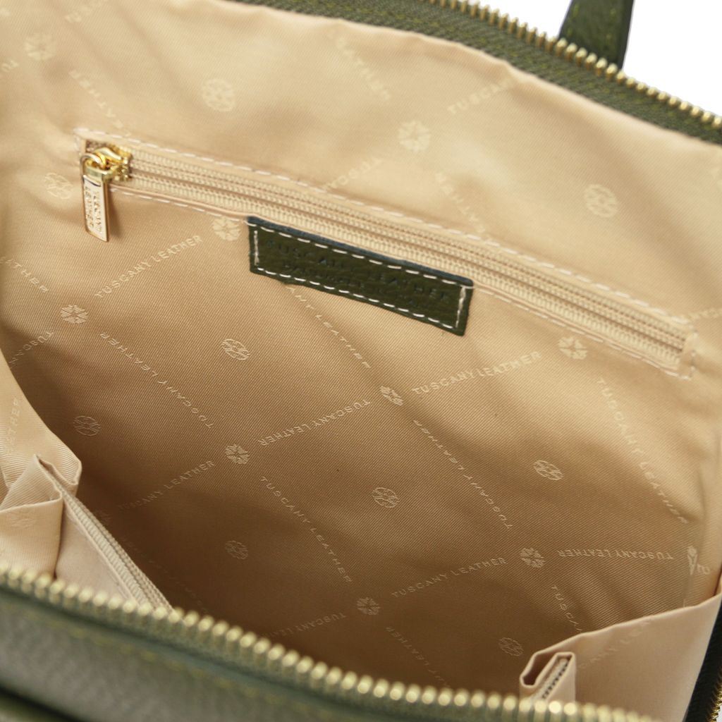 Tuscany Leather TL Bag Ryggsäck #Färg_Skogsgrön