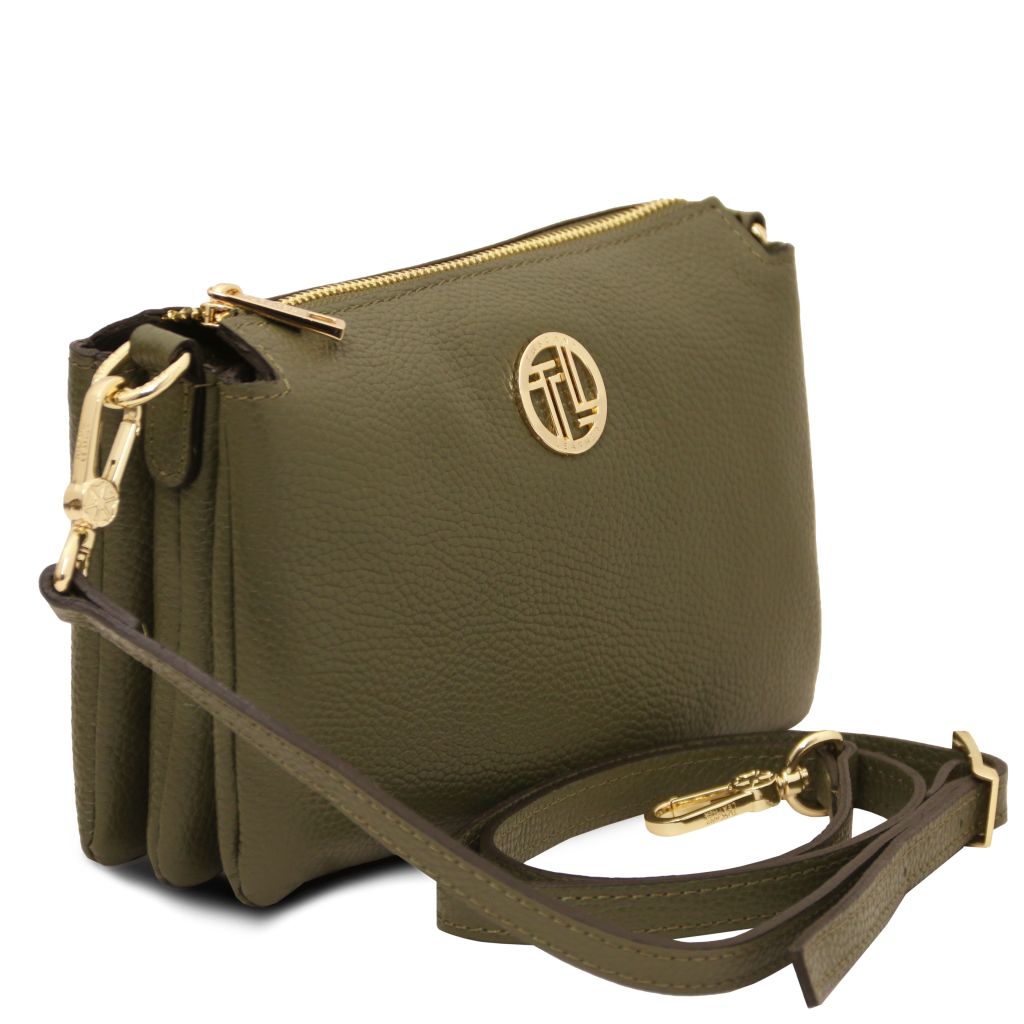 Tuscany Leather Sia Handväska #Färg_Skogsgrön