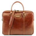 Tuscany Leather Prato Datorväska #Färg_Honung