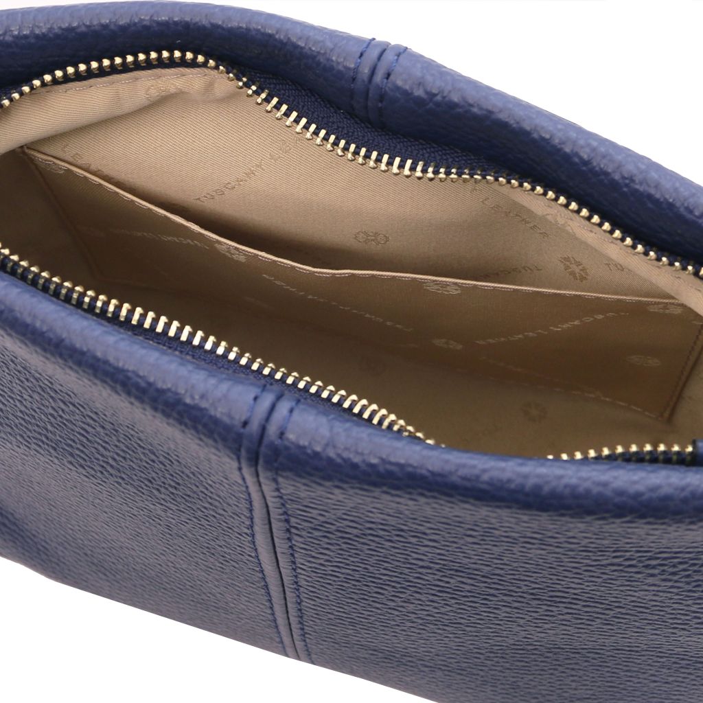 Tuscany Leather TL Bag Axelremsväska #Färg_Mörkblå