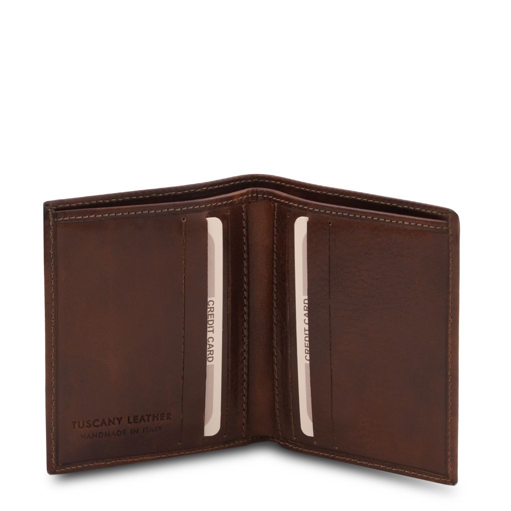 Tuscany Leather Exclusive 2 Plånbok #Färg_Mörkbrun