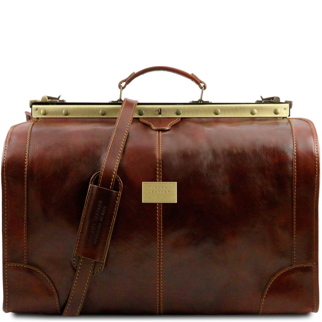 Tuscany Leather Madrid L Weekendväska #Färg_Brun