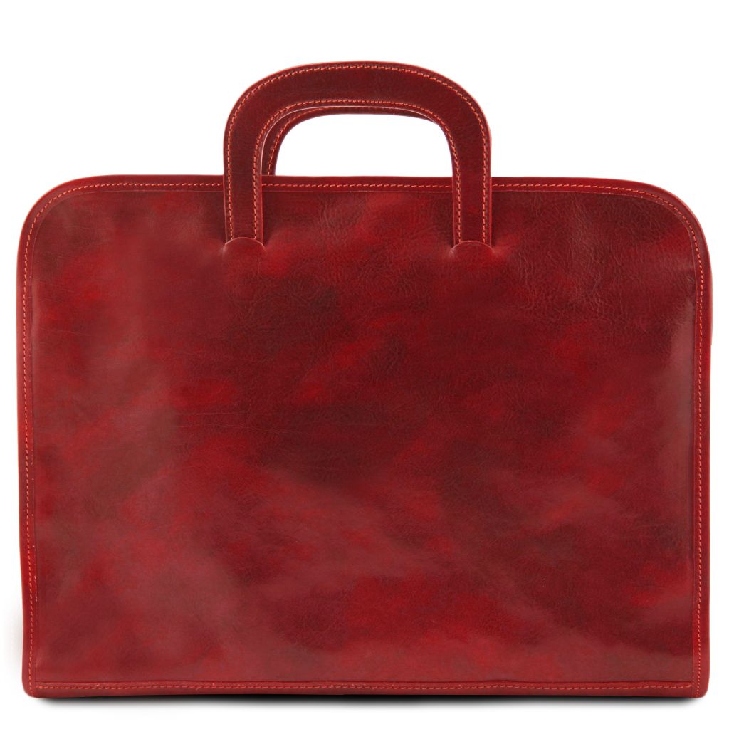 Tuscany Leather Sorrento Datorväska #Färg_Röd