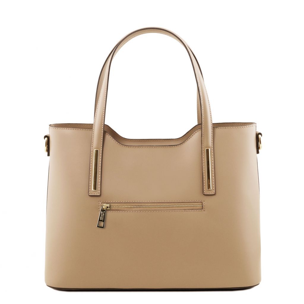 Tuscany Leather Olimpia Handväska #Färg_Champagne