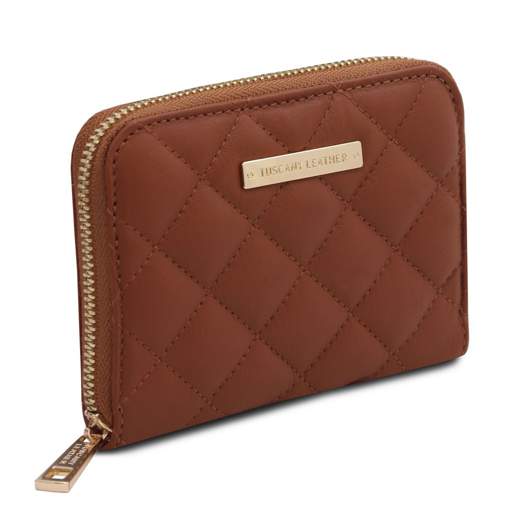 Tuscany Leather Teti Plånbok #Färg_Cognac