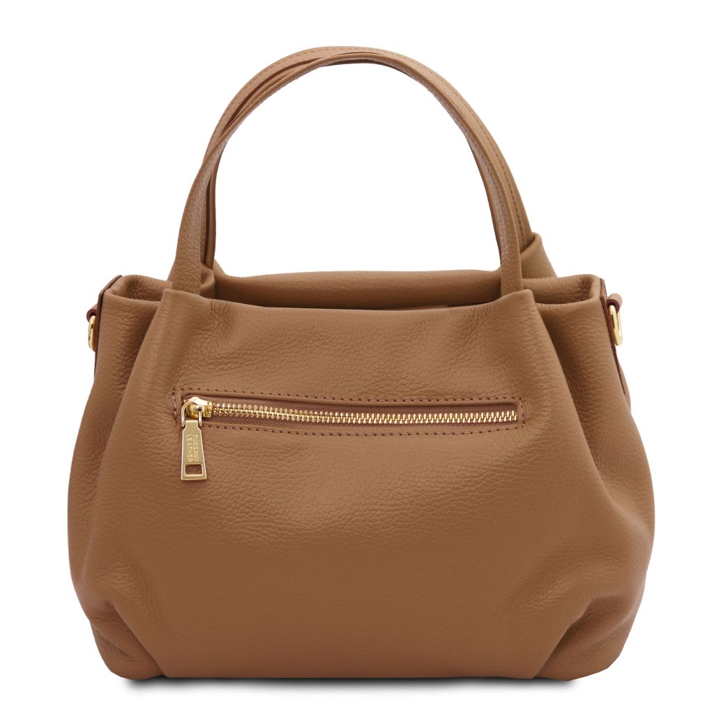 Tuscany Leather Nora Handväska #Färg_Caramel Brun