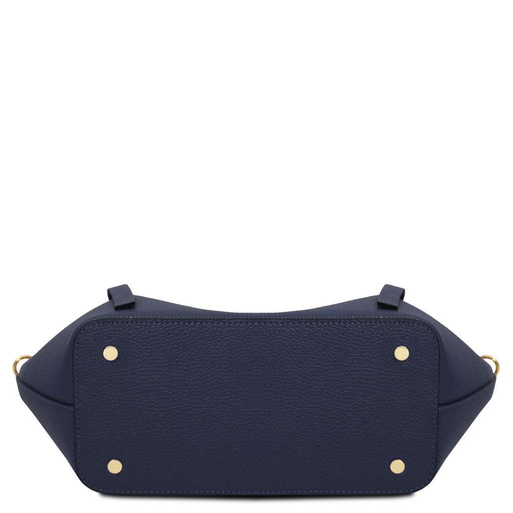 Tuscany Leather Legame L Handväska #Färg_Mörkblå