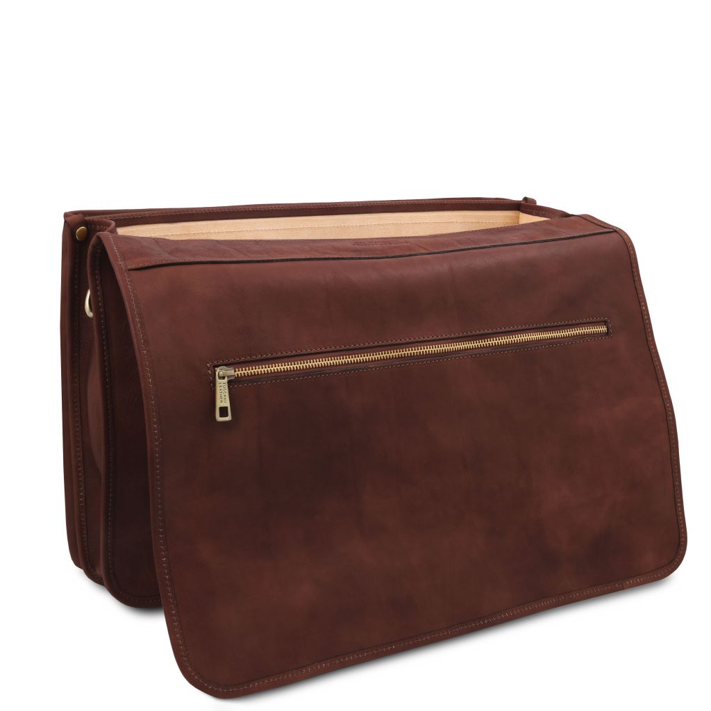 Tuscany Leather Ancona Datorväska #Färg_Brun