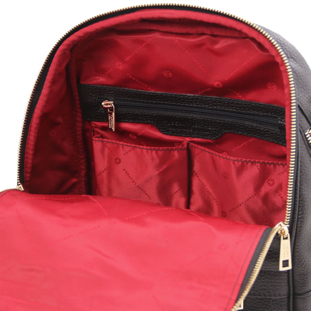 Tuscany Leather TL Bag Ryggsäck #Färg_Svart