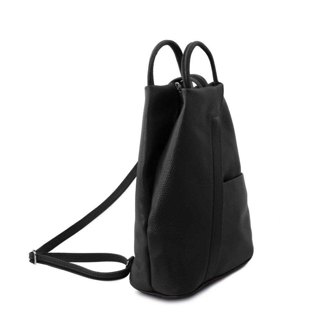 Tuscany Leather Shanghai Ryggsäck #Färg_Svart