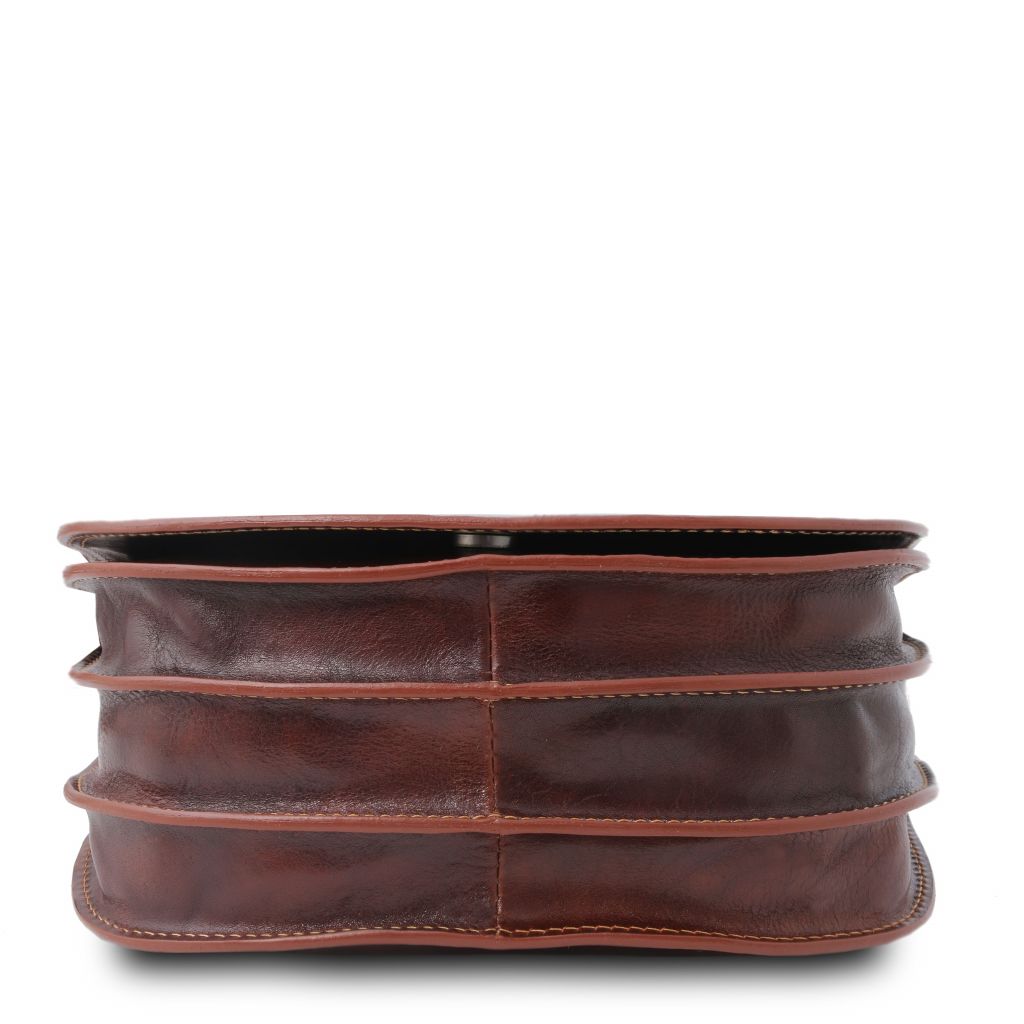 Tuscany Leather Isabella Axelremsväska #Färg_Brun