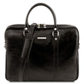 Tuscany Leather Prato Datorväska #Färg_Svart