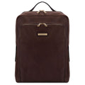 Tuscany Leather Bangkok Datorryggsäck #Färg_Mörkbrun