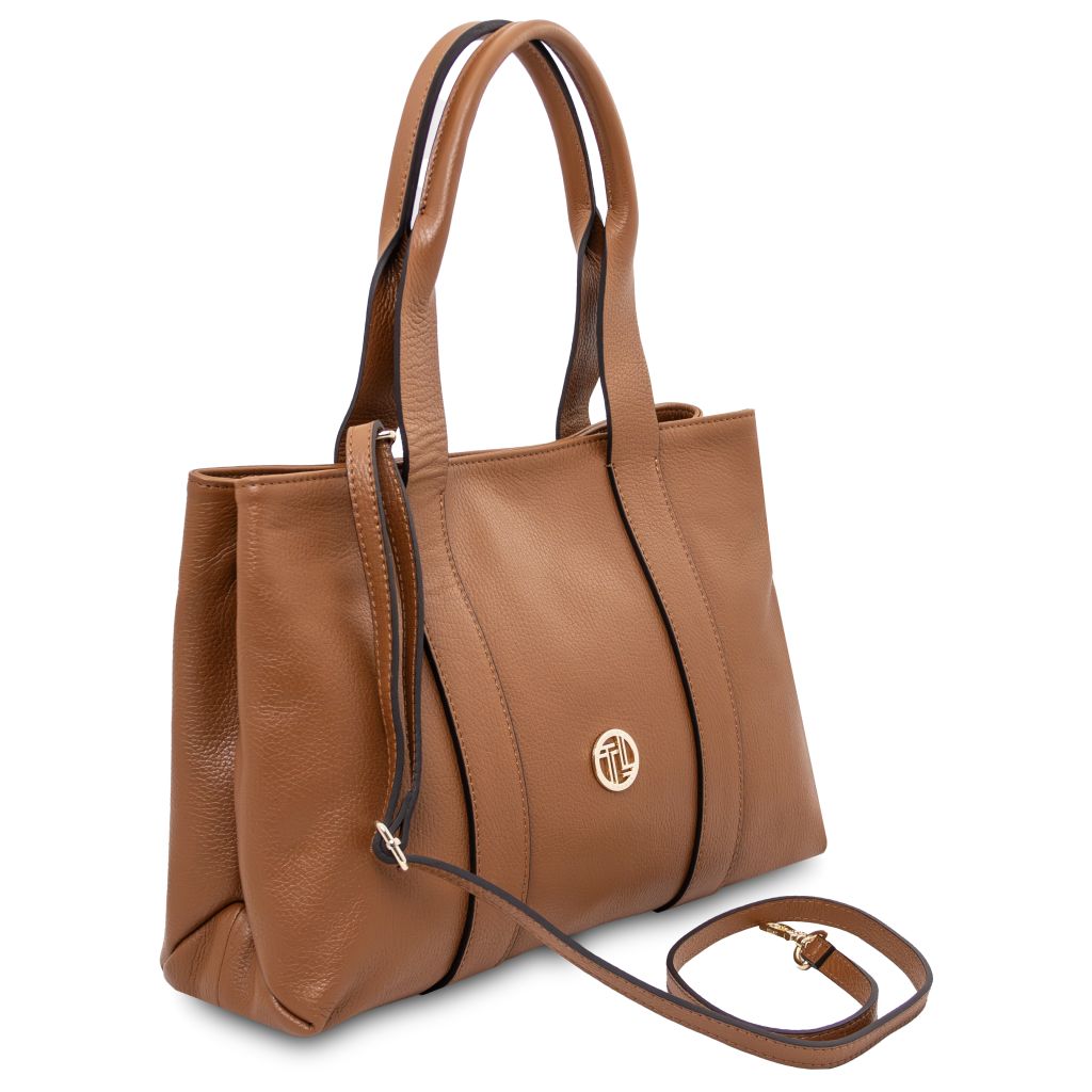 Tuscany Leather Callie Handväska #Färg_Cognac