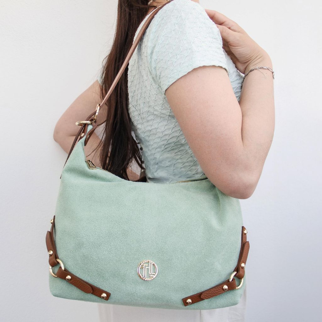 Tuscany Leather Sierra Axelväska #Färg_Svart