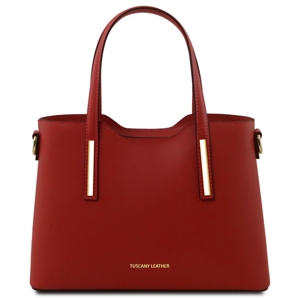 Tuscany Leather Olimpia Handväska #Färg_Röd