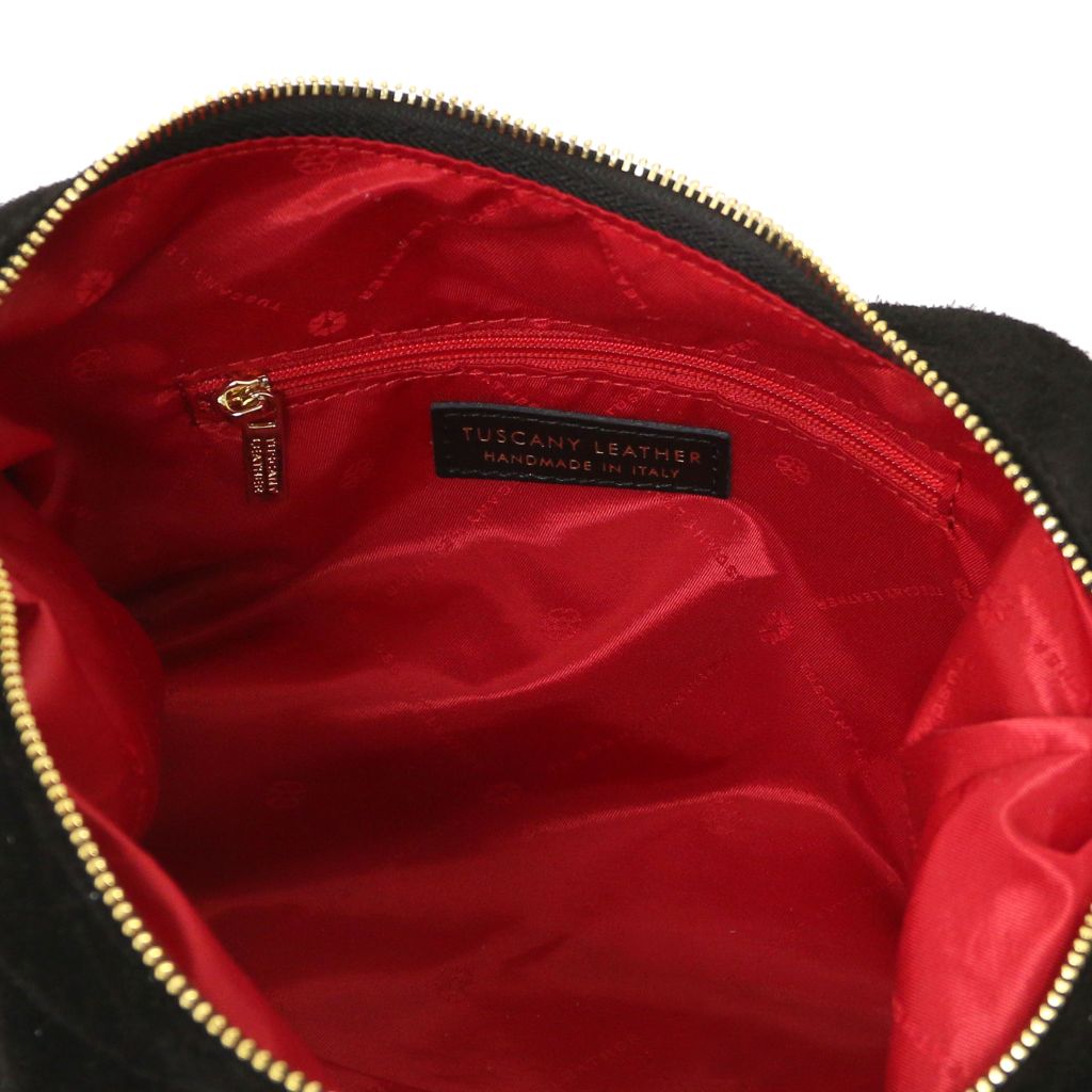 Tuscany Leather Sierra Axelväska #Färg_Svart