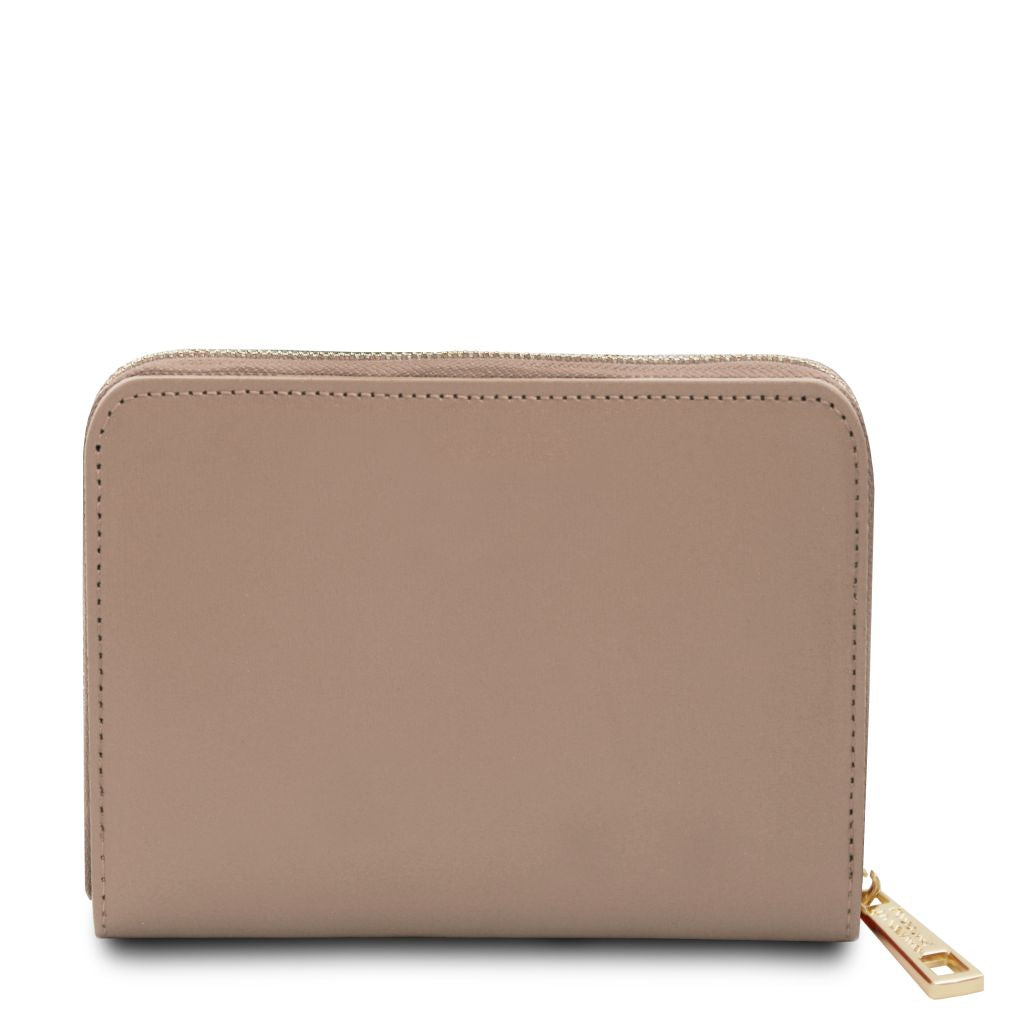 Tuscany Leather Leda Plånbok #Färg_Ljus Taupe