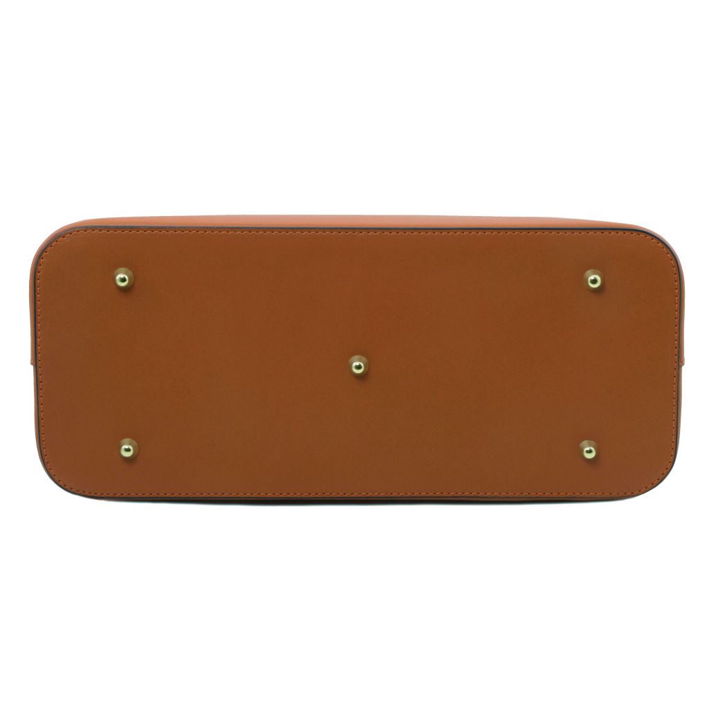 Tuscany Leather Olimpia Handväska #Färg_Cognac