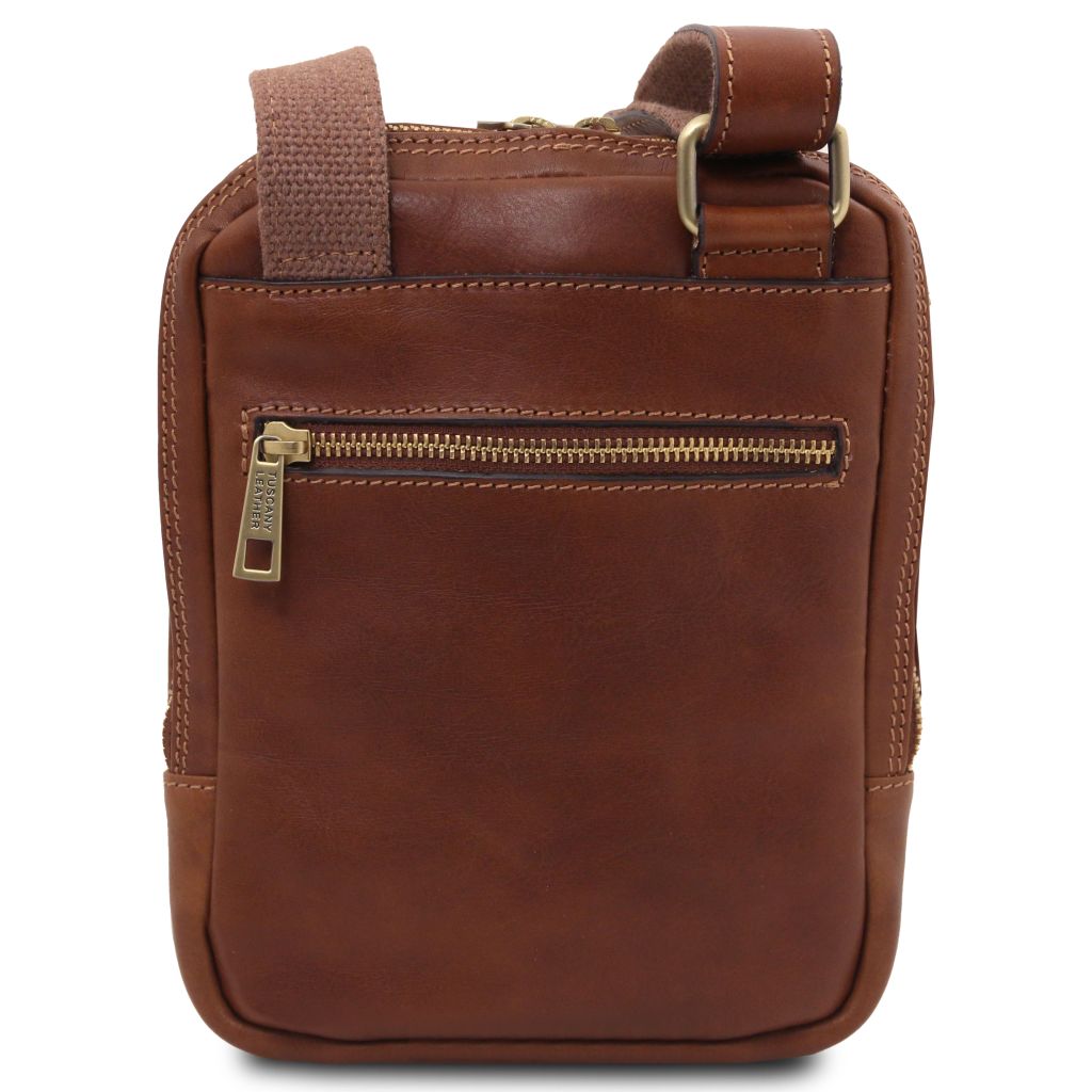 Tuscany Leather Mark Axelremsväska #Färg_Brun