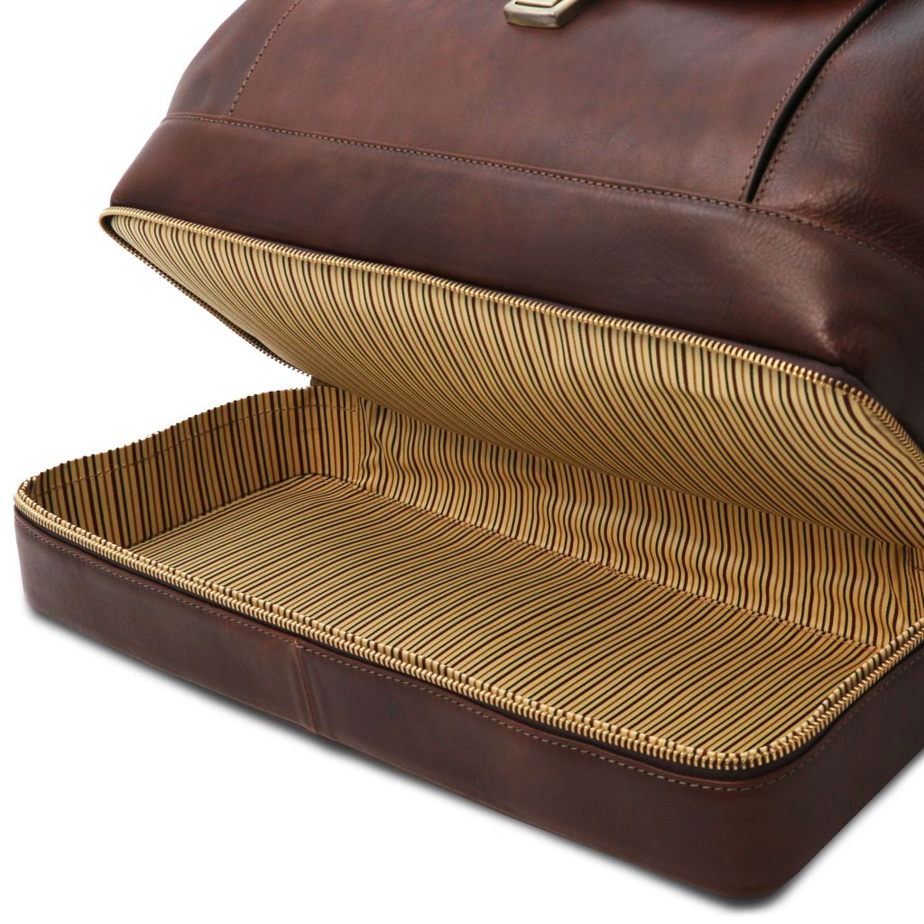 Tuscany Leather Giotto Doktorsväska #Färg_Mörkbrun
