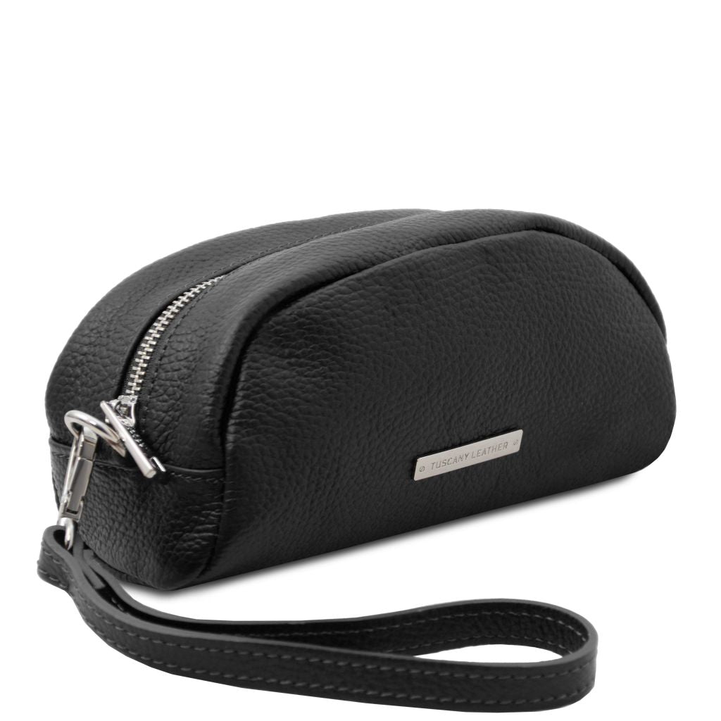 Tuscany Leather TL Bag Necessär #Färg_Svart