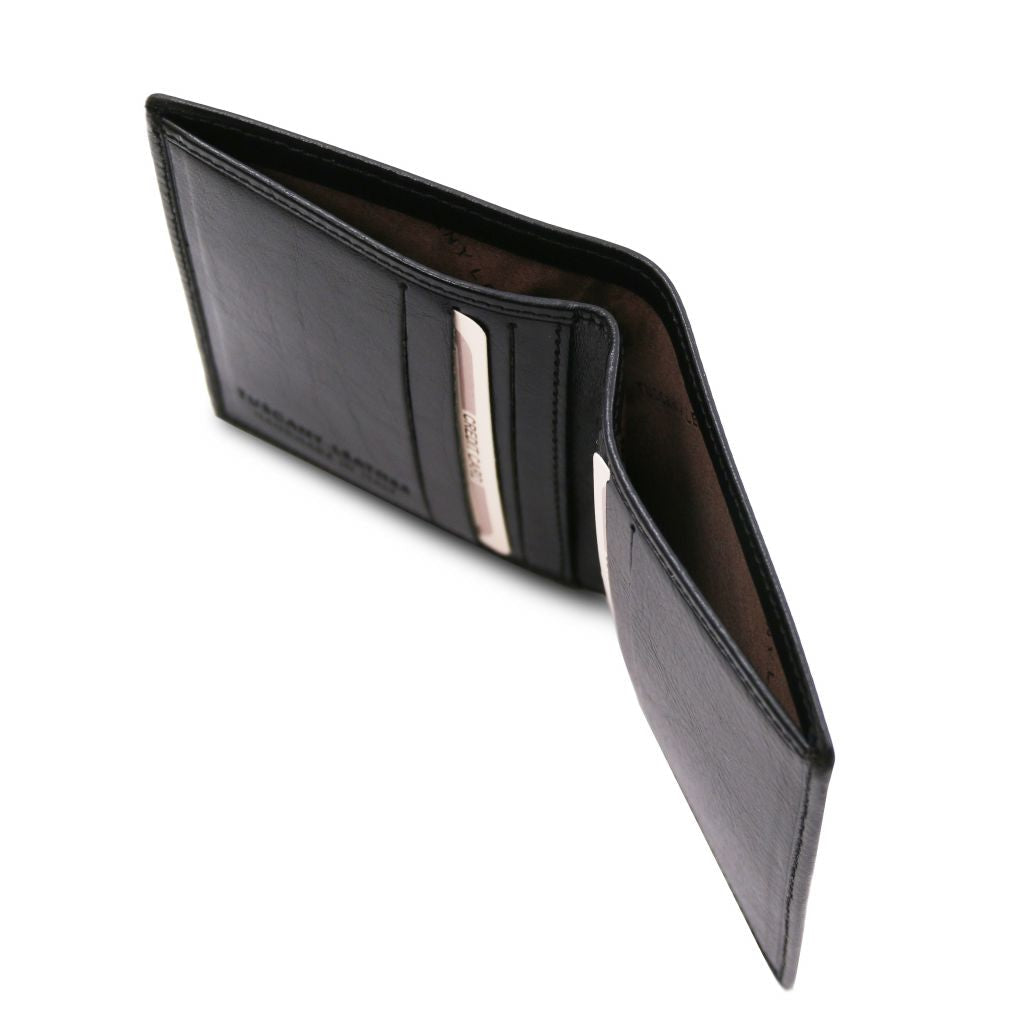 Tuscany Leather Exclusive 2 Plånbok #Färg_Svart