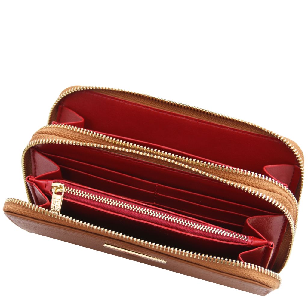 Tuscany Leather Mira Plånbok #Färg_Cognac