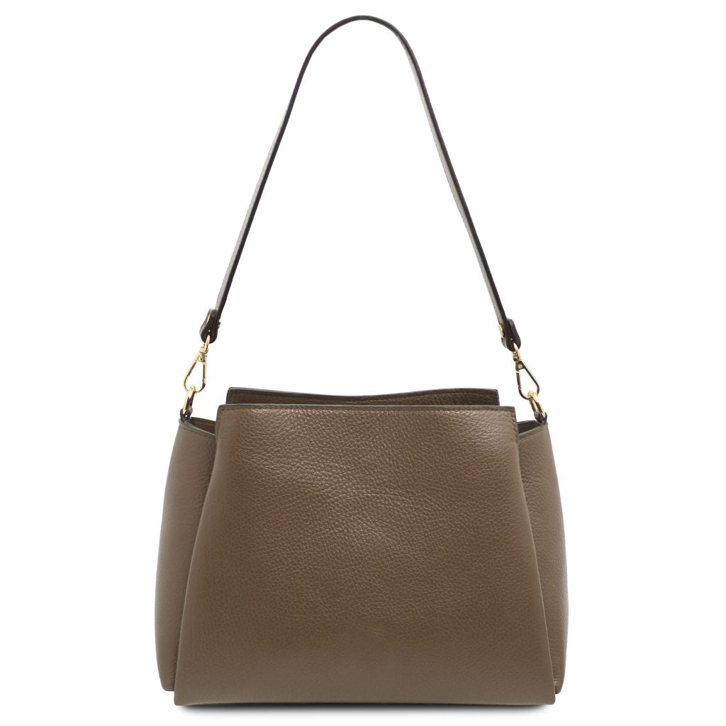 Tuscany Leather Abby Handväska #Färg_Taupe