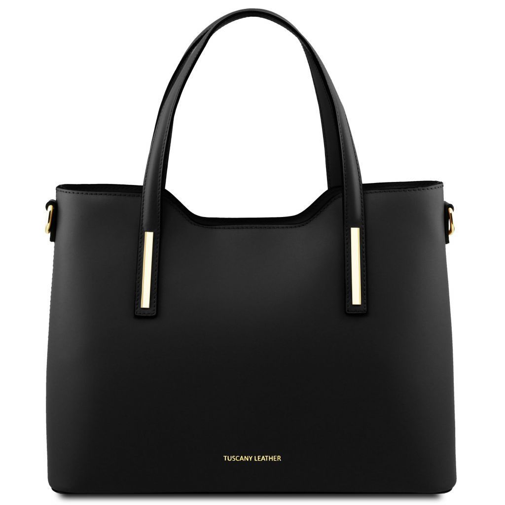 Tuscany Leather Olimpia Handväska #Färg_Svart