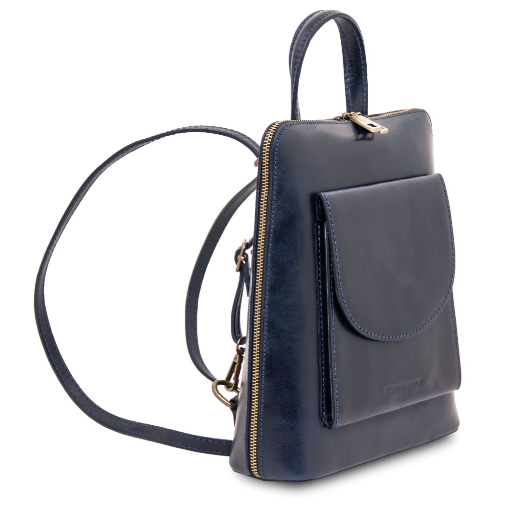 Tuscany Leather Paris Ryggsäck #Färg_Blå