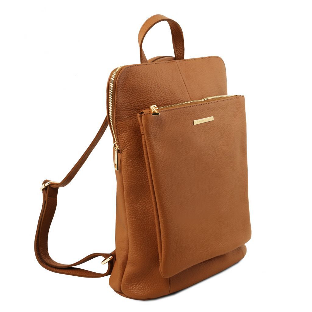 Tuscany Leather TL Bag Ryggsäck #Färg_Cognac