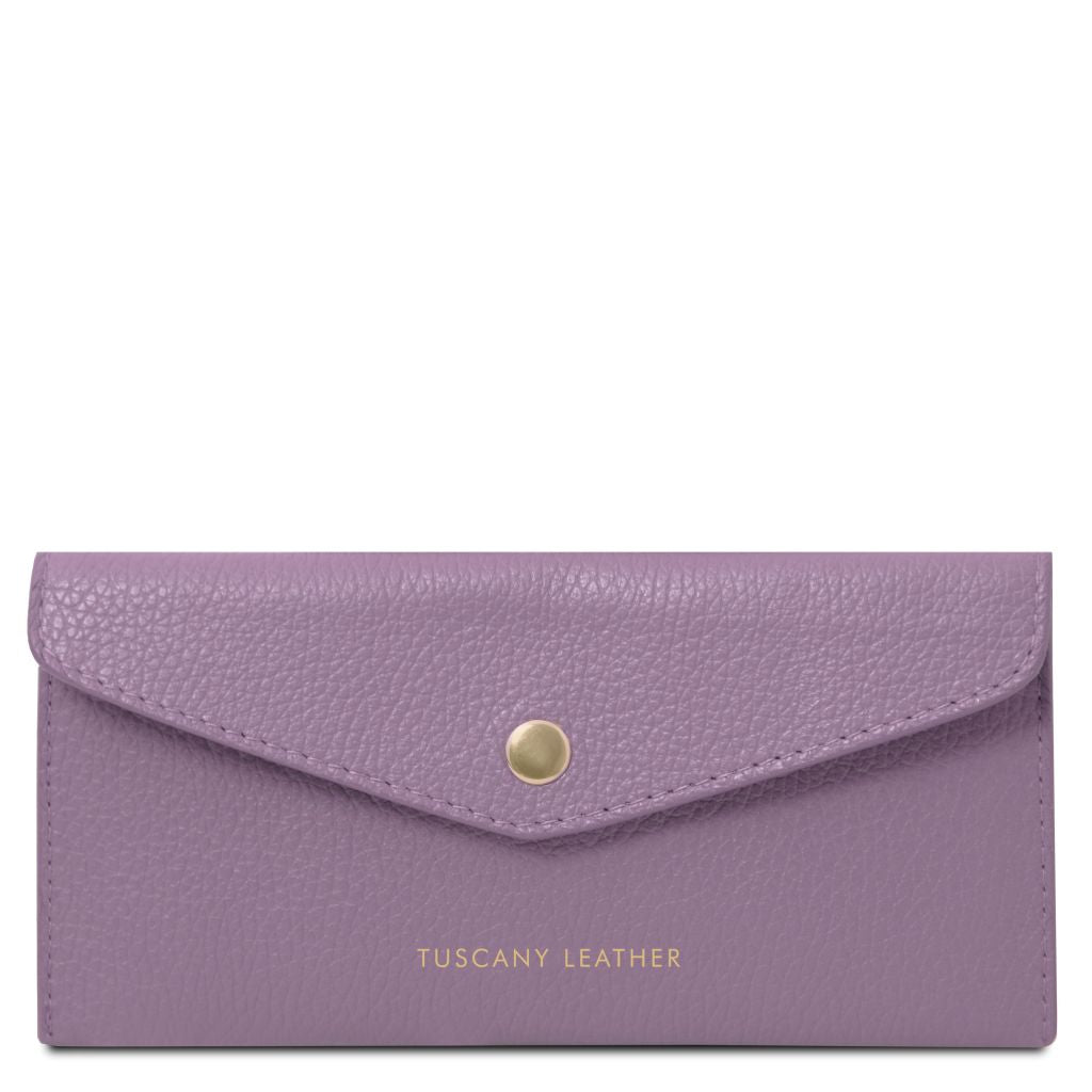 Tuscany Leather Envelope Plånbok #Färg_Lila