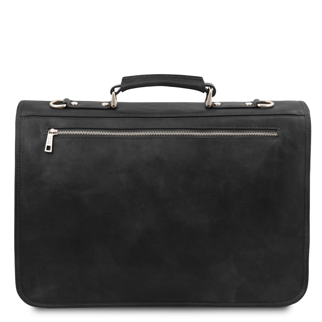 Tuscany Leather Ancona Datorväska #Färg_Svart