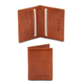 Tuscany Leather Exclusive Korthållare #Färg_Honung
